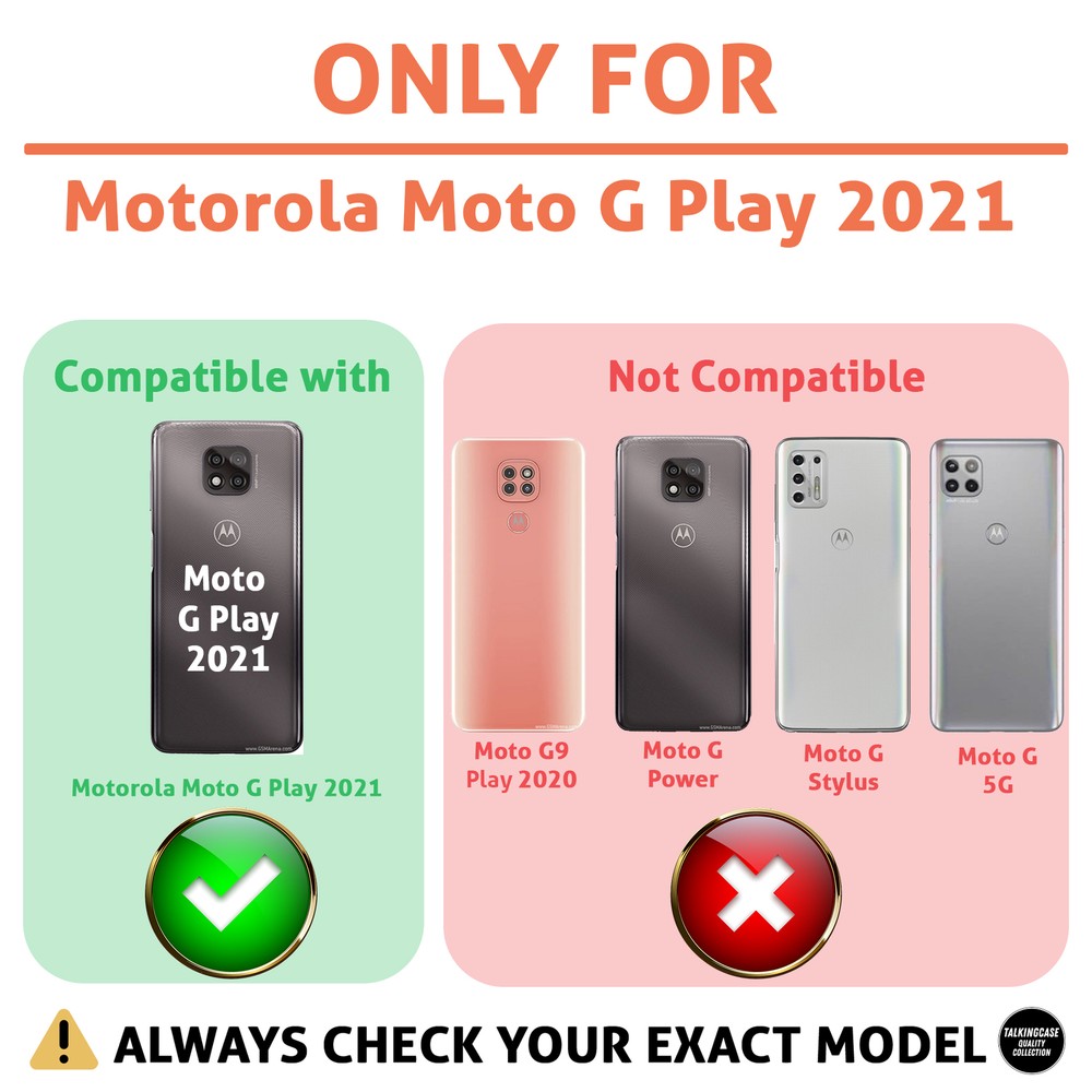 Motorola Moto G Play 2021 Case with Bernese Mountain Dog Design - Made in USA