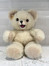 1985 RUSS Snuggle Fabric Softener 10" Sitting Plush Teddy Bear W/Tag VINTAGE