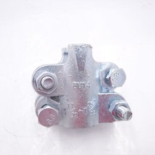 Dixon 1-17/32"- 1-25/32" 4 Bolt Hose OD Malleable Iron Valve Boss Clamp BU14