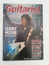Guitarist magazine March 1989 Gary Moor Kinks XTC Foreigner