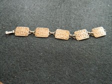 Nachlass-sch&ouml;nes seltenes Massives echt 835er Silber Armband-ca.20 cm-Rarit&auml;t