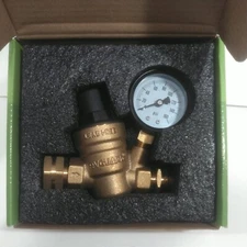 RVGUARD RV Water Pressure Regulator Valve Brass Lead-Free For RV Camper...