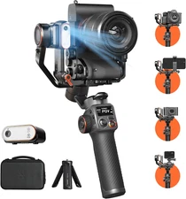 Isteady MT2 Kit Camera Stabilizer with AI Tracker/Magnetic Fill Light, All in On