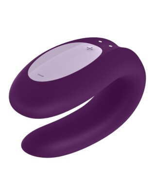 Double Joy Dual Stimulating Vibrator Couples Sex Toy Rechargeable