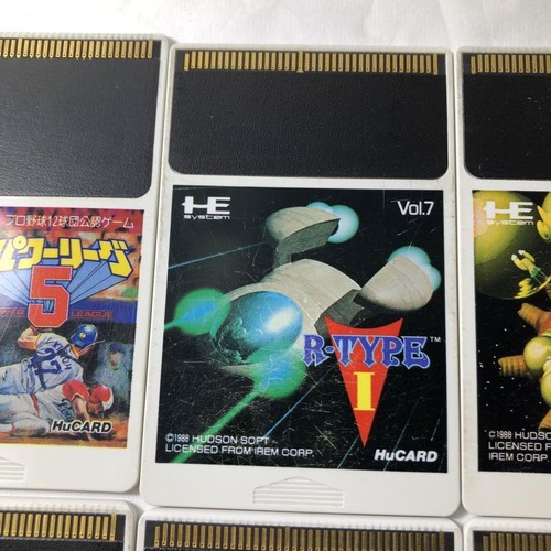 PC Engine HuCARD software 10-piece set, operation unconfirmed - Picture 5 of 14
