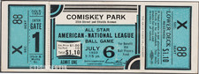 1 1933 ALL-STAR GAME VINTAGE UNUSED FULL TICKET BASEBALL reproduction laminated!