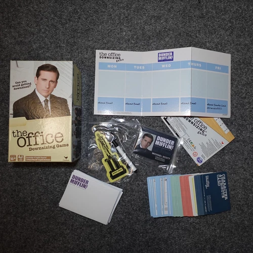 The Office Downsizing Game NEW Everything Included Dunder Mifflin Board Game