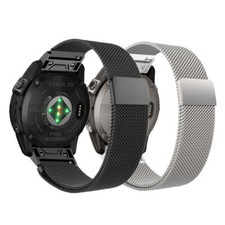 For Garmin Epix Gen 2 2nd Gen 22mm Quick Fit Stainless Steel Watch Band Strap