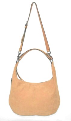 Rebecca Minkoff Michelle Nubuck Leather Hobo - Honey - $295