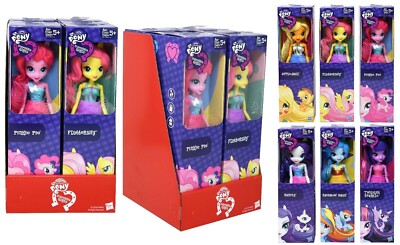 HASBRO B5395 My Little Pony Equestria Dolls 9'' ( ALL 6 ) in PDQ