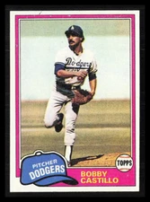 Bobby Castillo 1981 Topps #146  Los Angeles Dodgers