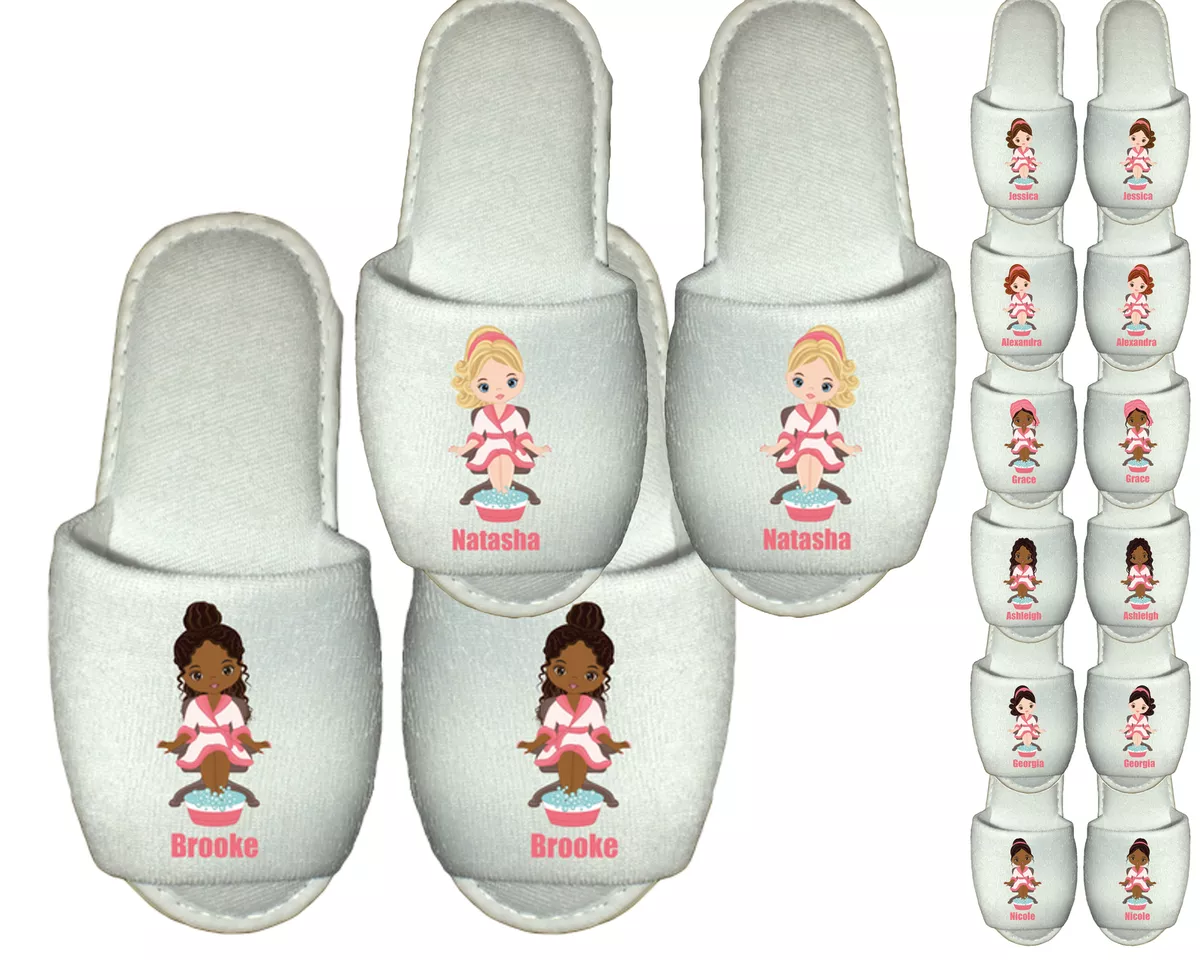 Personalised disposable slippers sale
