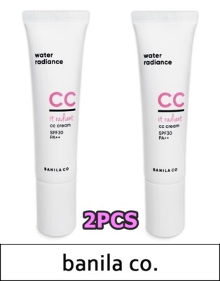 NEW [Banila co]Water Radiance CC Cream 30ml + 30ml ( SPF17 PA+ ) 2PCS Free ship