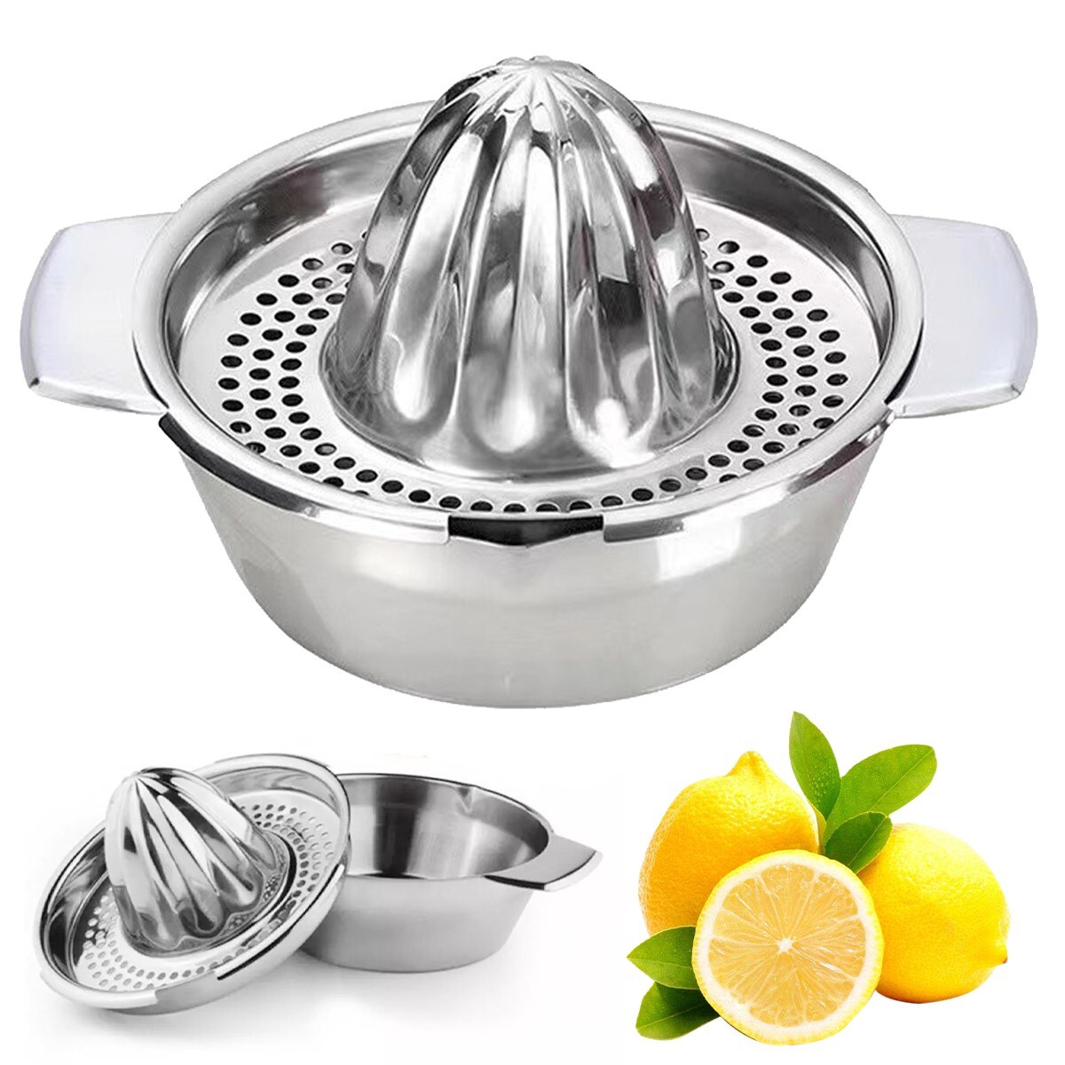 Entsafter Presse Manuelle Zitrusfrucht Limette Orange Saft Presse Edelstahl