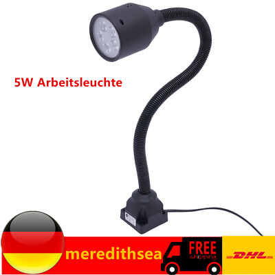 CNC Maschinenlampe Magnetische/Fixed LED Arbeitsleuchte Flexibel Licht Arm NEU