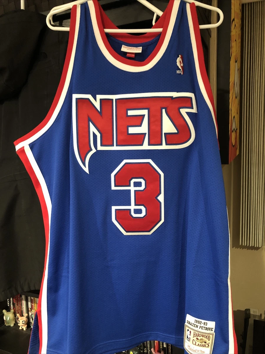 Drazen Petrovic New Jersey Nets Mitchell & Ness Hardwood Classics