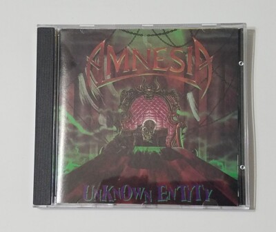 Amnesia: Unknown Entity CD (Major Records, 1991) -- VERY GOOD! TESTED!!
