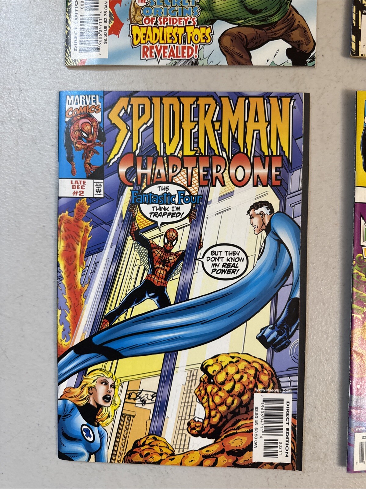 🕷️🕷️Spiderman Chapter One 1999 #0,1,2,7 John Byrne🕷️🕷️