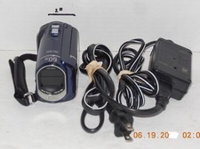 Sony DCR-SX40 4 GB Camcorder 60x Optical Zoom Blue with Charger