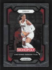 Cheyenne Parker-Tyus 2024 Prizm WNBA Monopoly Atlanta Dream #21