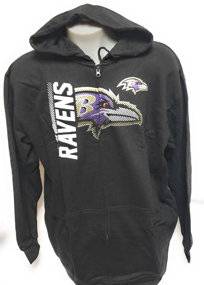 Baltimore ravens zip up hoodie sale