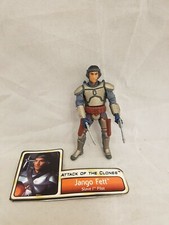 Star Wars Attack of the Clones Jango Fett Slave 1 Pilot Action Figure