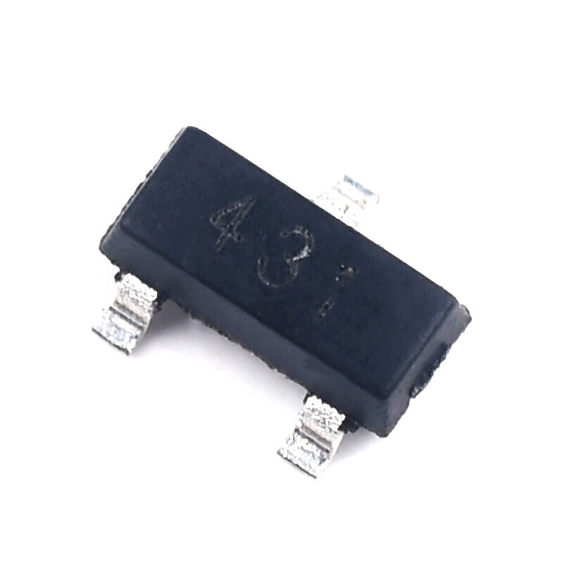 50pcs/100pcs/200pcs TL431 CJ431 SOT-23 SMD voltage regulator IC 0.5