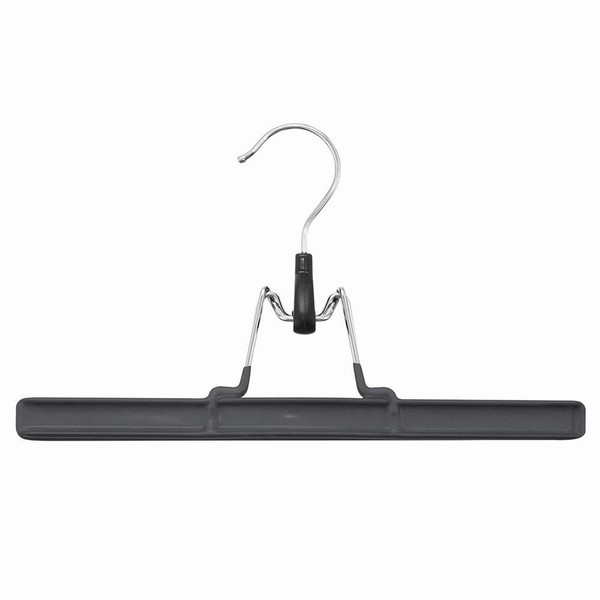 Hosen-KlemmbüGel Klapp-Hosenspanner KleiderbüGel HosenbüGel 26Cm Metall Schwarz-image
