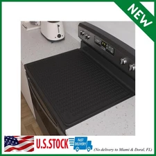 Stove Top Covers for Electric Stove, Food Grade Silicone Glass Stove Top Cover P