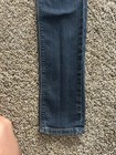 WOMENS EXPRESS ONE ELEVEN DARK BLUE SKINNY LEGGING JEANS SIZE 4 MID RISE — photo 2