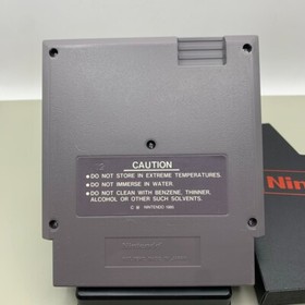 3-D Worldrunner (5-Screw) - 1987 NES Nintendo Game - Cart + Sleeve TESTED!