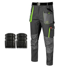 Heavy Duty MENS WORK TROUSERS Knee Pad Cargo Combat Multi Pocket   STRETCH SLIM