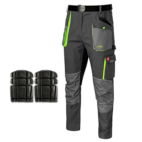 Heavy Duty MENS WORK TROUSERS Knee Pad Cargo Combat Multi Pocket