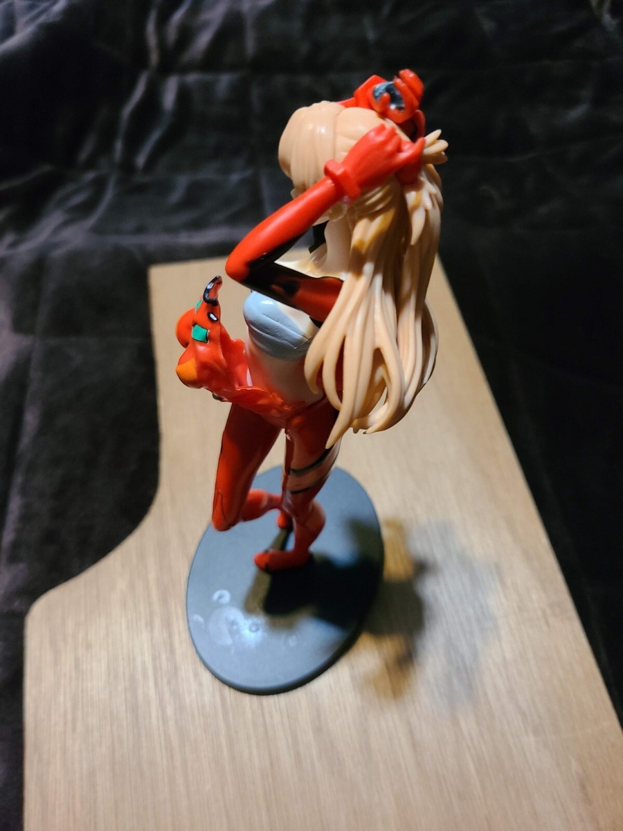 Neon Genesis Evangelion Asuka Langley SEXY Anime Figure Plug-Suit 9" | eBay