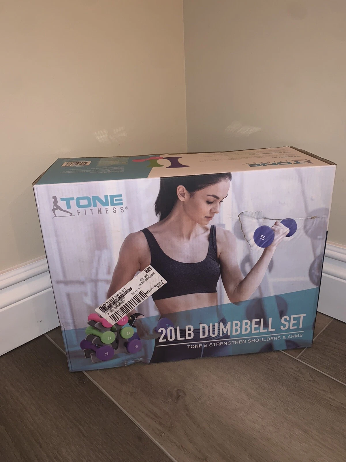🔥BRAND NEW 20LB DUMBBELL TONE FITNESS SET/STAND TONE STRENGTHEN SHOULDERS ARMS
Opens in a new windo