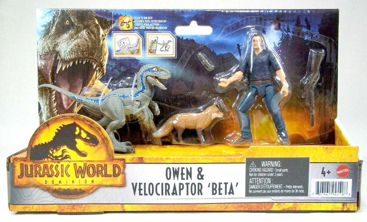 その他 Jurassic World Owen & Velociraptor Beta OWEN & VELOCIRAPTOR BETA Jurassic World Park Dominion NEW