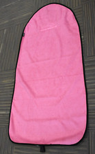Autohaus Waterproof Sweat Towel Seat Cover Universal Non Slip for Cars Pink