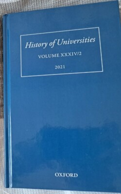 History of Universities: Volume XXXIV/2 - 9780192857545 OUP Oxford