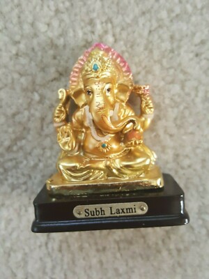 India idols/lamp/Diya  small good luck charm god Ganeshas  Gift/Pooja/decoration