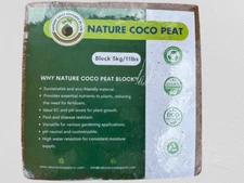 11 Lb/5 kg Nature Coco peat block Coconut Fiber Potting Soil Plant Organic