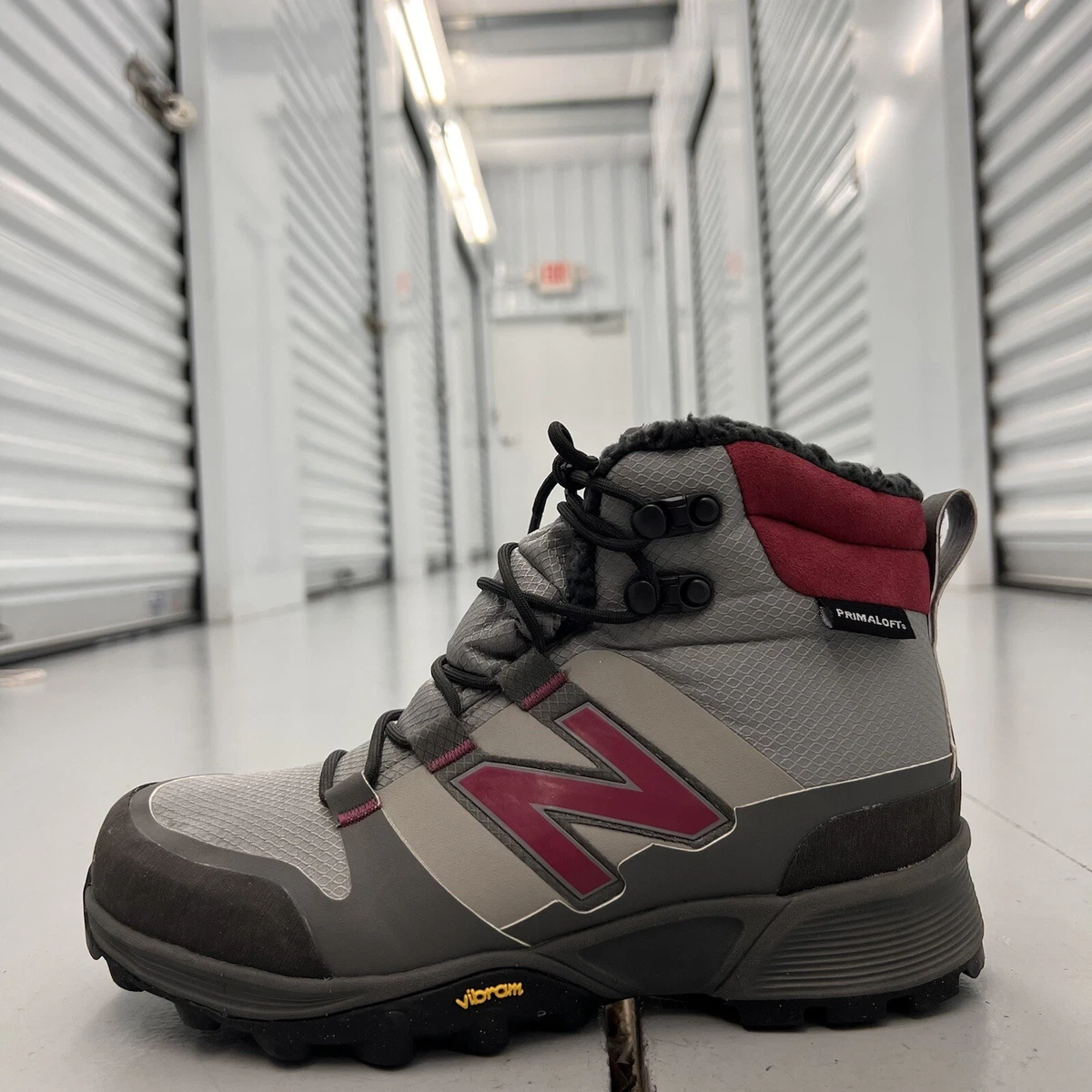 New Balance Primaloft WO1099GP Gray Winter Trail Hiking Boots Womens US Size 7 eBay