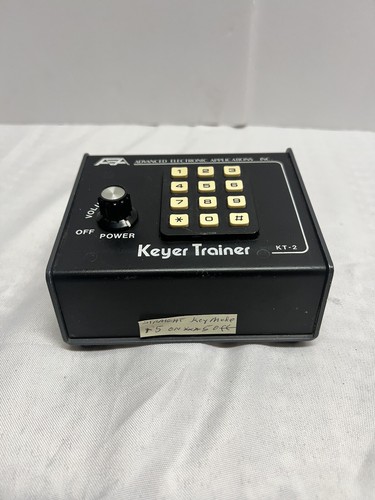 AEA Advanced Electronic Applications KT-2 Keyer Trainer Ham Radio--Untested