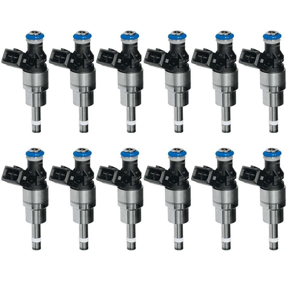 12PCS  Fuel Injectors For 2003-2008 BMW E65 E66 760i 760Li 0261500008 SET(12)