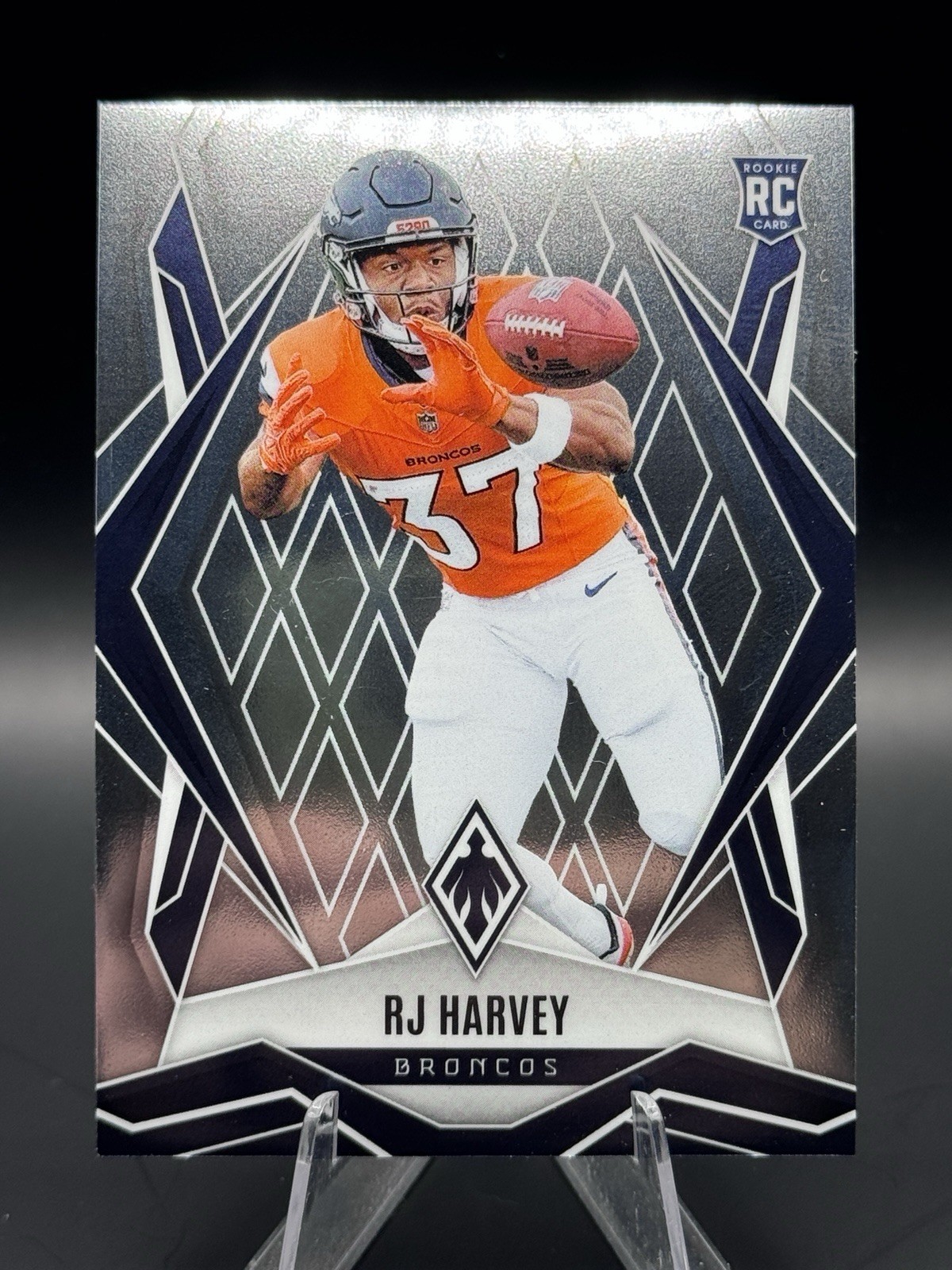 2025 Panini Phoenix - Rookies RJ Harvey #176 Silver (RC)