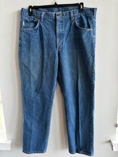 Carhartt B18 DST Traditional Fit Denim Jeans Mens 38x30 Dark Stone Wash