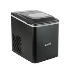 Avanti AVIM2625BK Mighty Ice 26lb. Countertop Bullet Ice Maker in Black