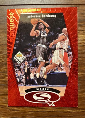 Anfernee Hardaway [Red] #SQ19 1998 UD Choice Starquest card