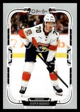 2025-26 UD OPC Base 212 Jesper Boqvist, Florida Panthers