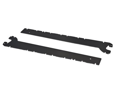 NEU 1x Konsolenpaar T47cm schiefergrau Regal Konsolen für Eden Tegometall ITAB*