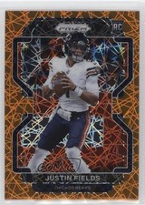 2021 Panini Prizm Rookie Lazer Prizm Justin Fields #334 10nl